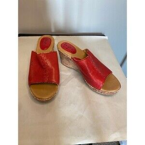 Born wedge heeled slip ons